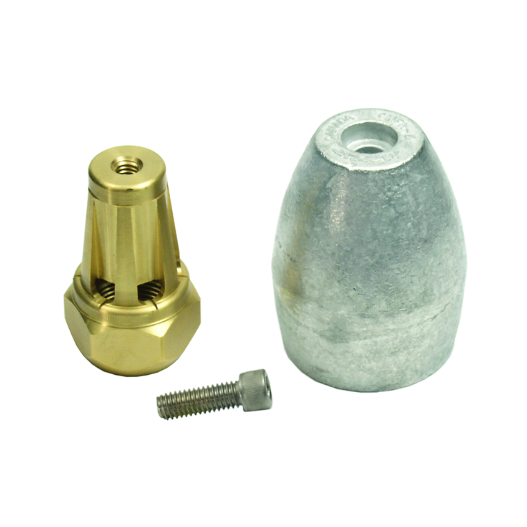 Quicksilver Aluminium-Prop-Nut-Anode MerCruiser Bravo Three Sterndrives · 809666A03