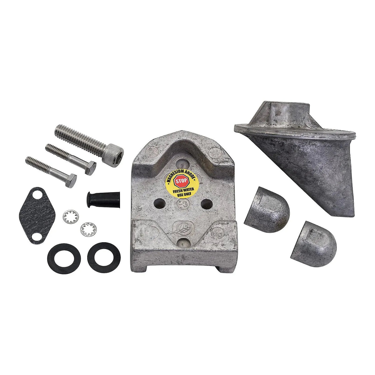 Quicksilver Magnesium-Anoden-Kit MerCruiser MR & Alpha One (1984–1991) · 888755Q04