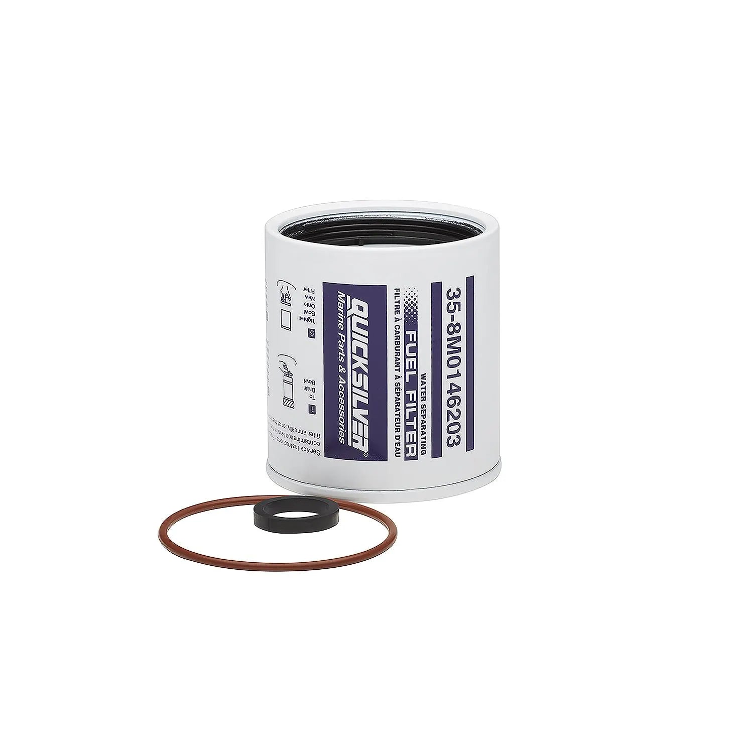 Quicksilver Wasserabscheider-Kraftstofffilter · 8M0146203